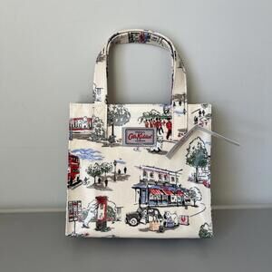 Cath Kidston City & Dog Small Book Bag/Tote New NWT